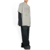 Archives Logos T-Shirt Oversized «Hellgrau» 712398TNVQ71342