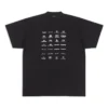 Archives Logos T-Shirt Oversized «Schwarz» 712398TNVQ71070
