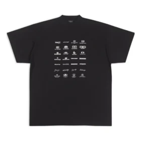 Archives Logos T-Shirt Oversized «Schwarz» 712398TNVQ71070