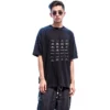Archives Logos T-Shirt Oversized «Schwarz» 712398TNVQ71070
