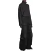 Ausgestellte Cargo-Hose «Schwarz» 783694TNW111672