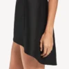 Babydoll-Trägerkleid für Damen in Schwarz