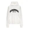 Back Flip Round Hoodie Oversized «White Black» 761458TPVG19040