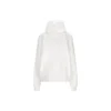 Back Flip Round Hoodie Oversized «White Black» 761458TPVG19040