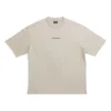 Back-T-Shirt, mittlere Passform «Beige» 612966TOVJ89763