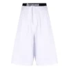Badeshorts aus Technical-Mesh-Jersey «Weiss» 6983174C0B49000