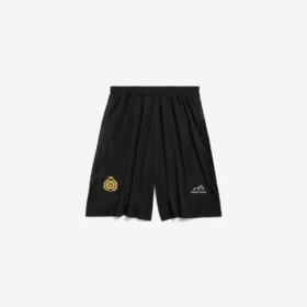 Baggy-Fussballshorts für Herren in Schwarz Baggy-Fussballshorts für Herren in Schwarz