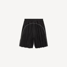 Baggy-Fussballshorts für Herren in Schwarz Baggy-Fussballshorts für Herren in Schwarz