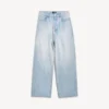 Baggy-Hose in Hellblau