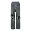 Baggy-Jeans mit aufgesetzten Taschen «Blue» 751111TDW143359