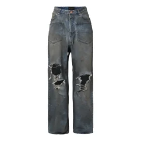 Baggy-Jeans mit aufgesetzten Taschen «Blue» 751111TDW143359