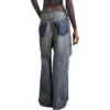 Baggy-Jeans mit aufgesetzten Taschen «Blue» 751111TDW143359