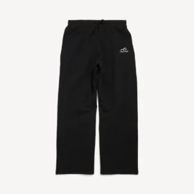Baggy-Sweathose für Herren in Schwarz