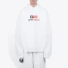 Balenciaga Alphabet Printing Loose Weiss für Herren 620973TIVD49000