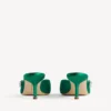 Balenciaga für Damen | Manolo Blahnik Pantoletten in der Farbe «Grass»