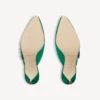 Balenciaga für Damen | Manolo Blahnik Pantoletten in der Farbe «Grass»