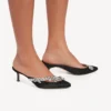 Balenciaga für Damen | Manolo Blahnik Pantoletten in Schwarz