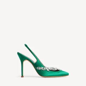Balenciaga für Damen | Manolo Blahnik Slingback in Grass