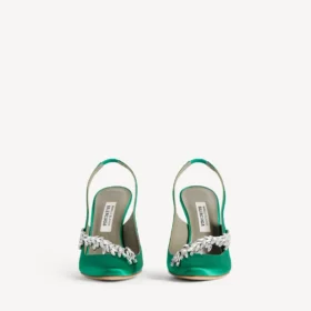 Balenciaga für Damen | Manolo Blahnik Slingback in Grass