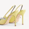 Balenciaga für Damen | Manolo Blahnik Slingback in Limette