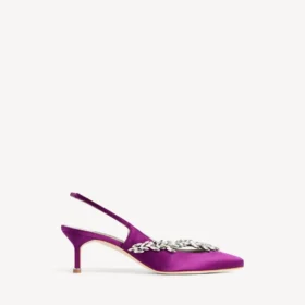 Balenciaga für Damen | Manolo Blahnik Slingback in Violett