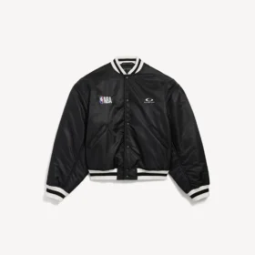 Balenciaga für Herren | NBA-Kollaboration Coach-Jacke in Schwarz