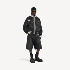 Balenciaga für Herren | NBA-Kollaboration Coach-Jacke in Schwarz