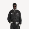Balenciaga für Herren | NBA-Kollaboration Coach-Jacke in Schwarz