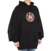 Balenciaga für Herren, schwarz, mit Slogan-Aufdruck, schwarz 641679TJV771000