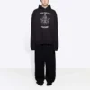 Balenciaga Herren-Freizeitsweiss, gemütlich, schwarz 641679TJV791000
