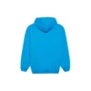 Balenciaga Herren FW21 Logo-Kapuzenpullover mit langen Ärmeln, blau 570811TIV557560