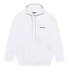 Balenciaga Herren-Kapuzen-Freizeitsweiss aus reiner Baumwolle 570811TJV859040