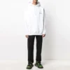 Balenciaga Herren-Kapuzen-Freizeitsweiss aus reiner Baumwolle 570811TJV859040