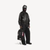 Balenciaga Herren | NBA Collaboration Explorer Rucksack in Schwarz/Weiss/Vermillonrot