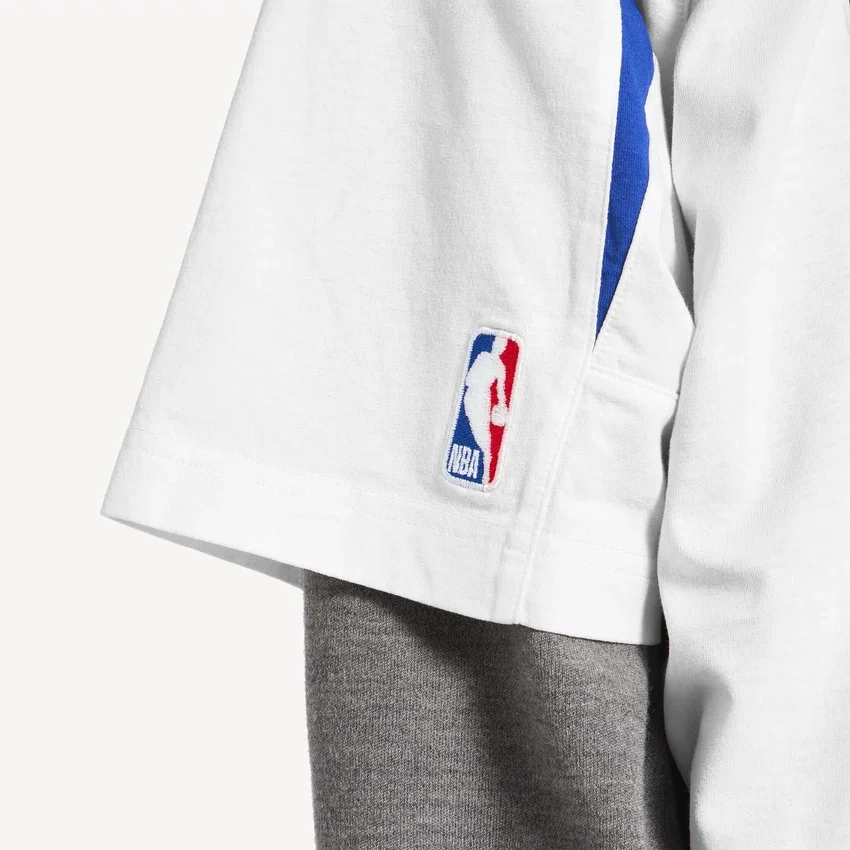 Balenciaga Herren | NBA-Kollaboration Oversize-T-Shirt in Weiss/Mehrfarbig Balenciaga Herren | NBA-Kollaboration Oversize-T-Shirt in Weiss/Mehrfarbig