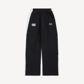 Balenciaga Herren | Oversize-Jogginghose aus der NBA-Kollaboration in Schwarz/Weiss
