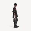 Balenciaga Herren | Oversize-T-Shirt aus der NBA-Kollaboration in Schwarz/Mehrfarbig