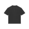 Balenciaga Herren-Pullover mit Alphabet-Print, kurzärmelig, schwarz 612966TJVD91034