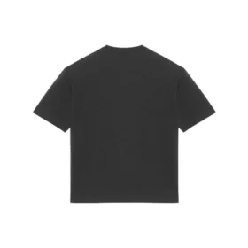 Balenciaga Herren-Pullover mit Alphabet-Print, kurzärmelig, schwarz 612966TJVD91034