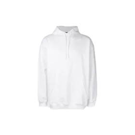 Balenciaga Herren-Pullover mit Logo auf dem Rücken, weiss, 556143TAV379000