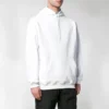Balenciaga Herren-Pullover mit Logo auf dem Rücken, weiss, 556143TAV379000