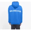 Balenciaga Herren-Schuhe mit Rückseit-Logo und Alphabet-Aufdruck, blau, 570811THV798077