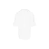 Balenciaga Herren SS21 Marathon-Laufshirt mit Musterdruck und Logo, kurzärmelig, weiss 641614TJVK69040