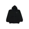 Balenciaga Herren SS21 Reissverschluss-Jacke mit langen Ärmeln, schwarz 641659TIV551070