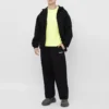 Balenciaga Herren SS21 Reissverschluss-Jacke mit langen Ärmeln, schwarz 641659TIV551070