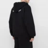 Balenciaga Herren SS21 Reissverschluss-Jacke mit langen Ärmeln, schwarz 641659TIV551070