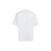 Balenciaga Herren SS21 Word Kurzarm-T-Shirt, weiss 641613TJVI59040