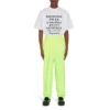 Balenciaga Herren SS21 Word Kurzarm-T-Shirt, weiss 641613TJVI59040