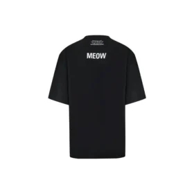 Balenciaga Herren-T-Shirt, halblang, Rundhalsausschnitt, kurzärmelig, schwarz 641614TJVG81000