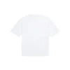 Balenciaga Herren-T-Shirt mit Band-Porträt-Print und Logo, Retro-Stil, kurzärmelig, weiss 612966TIV479000